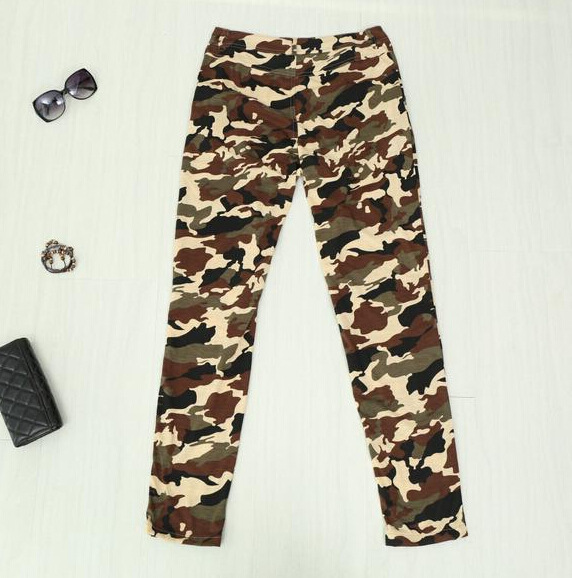 F8906 ARMY BOYFRIEND BAGGY JEANS